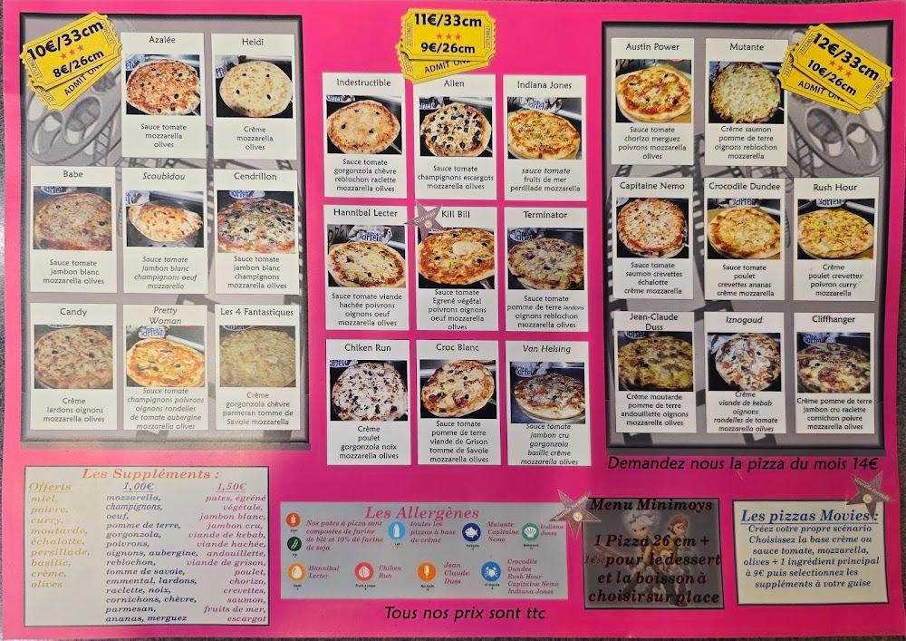 Pizza Movie - Menu Image 1