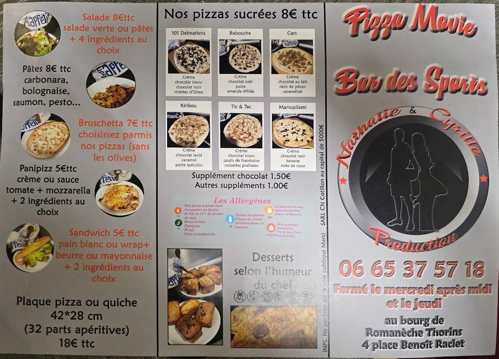 Pizza Movie - Menu Image 2